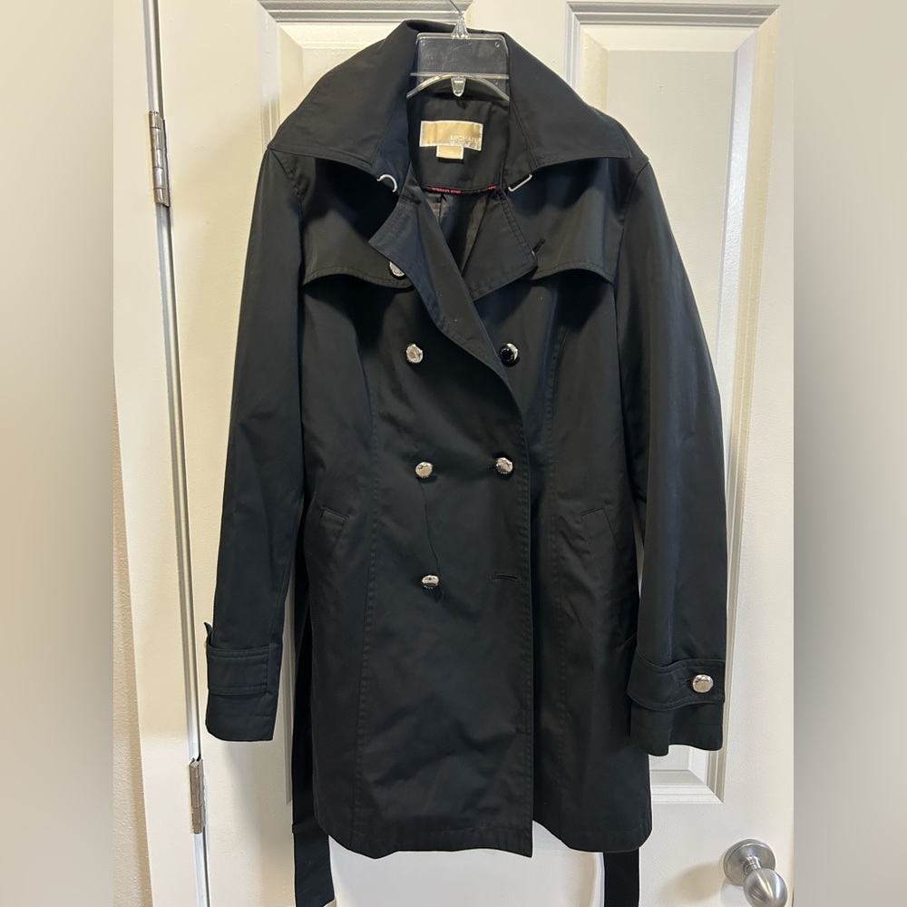 Michael Kors black trenchcoat